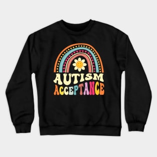 Acceptance Special Education Teacher Funny Crewneck Sweatshirt